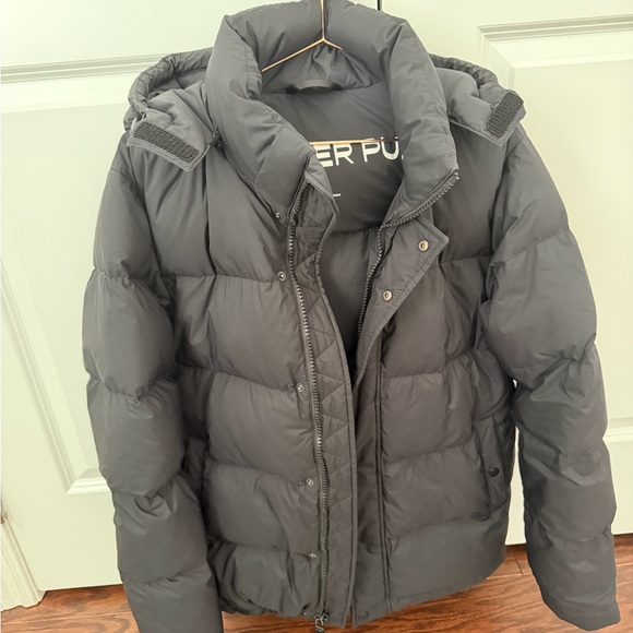 Black Super Puff Jacket - Picture 2 of 2